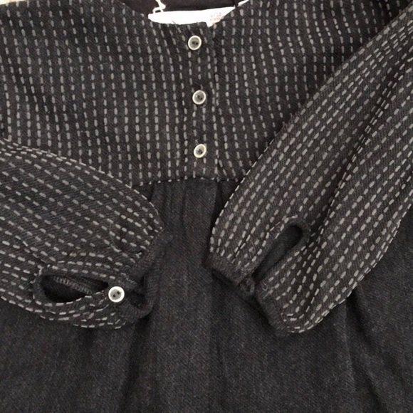 NWT Zara Grey Charcoal Dress Tunic Top - Picture 5 of 5
